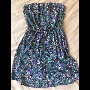 Express strapless dress